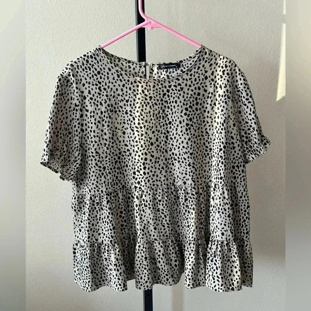 Xl Pretty Garden Blouse